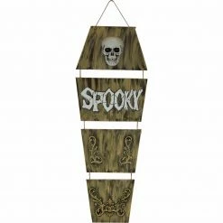 Fraser Hill Farm Haunted Hill Farm 5-ft. Animated Coffin, Battery Operated