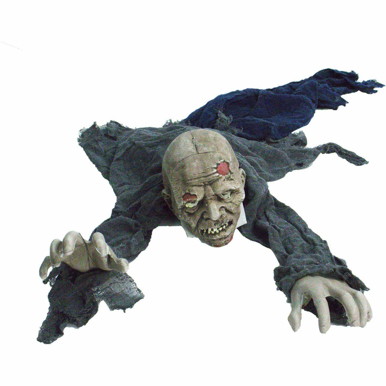 Fraser Hill Farm 62 In. Animatronic Zombie, Flashing Red Eyes, Poseable, Battery-Operated - Image 9