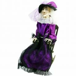 Fraser Hill Farm Animatronic Witch, Talking And Moving (Gale)