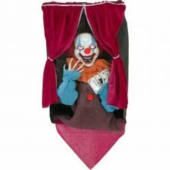 Fraser Hill Farm Animatronic Talking Clown With Flashing Red Eyes (Ace)