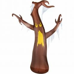 Fraser Hill Farm 20-Ft. Halloween Inflatable Spooky Tree With Lights