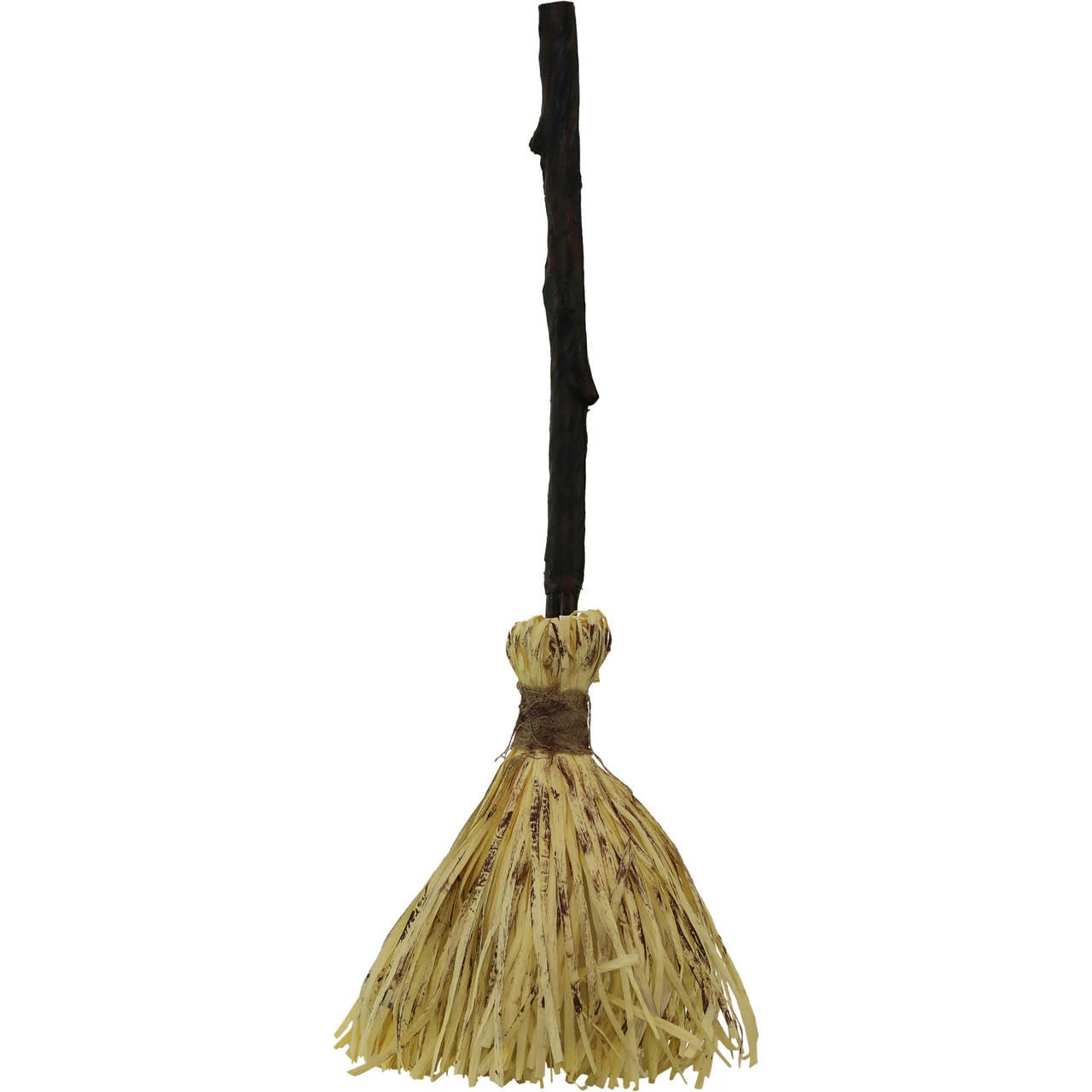 Fraser Hill Farm Haunted Hill Farm 26-In. Animated Witch's Broomstick With Sound And Movement, Battery Operated, Indoor Or Covered Outdoor Halloween Decoration