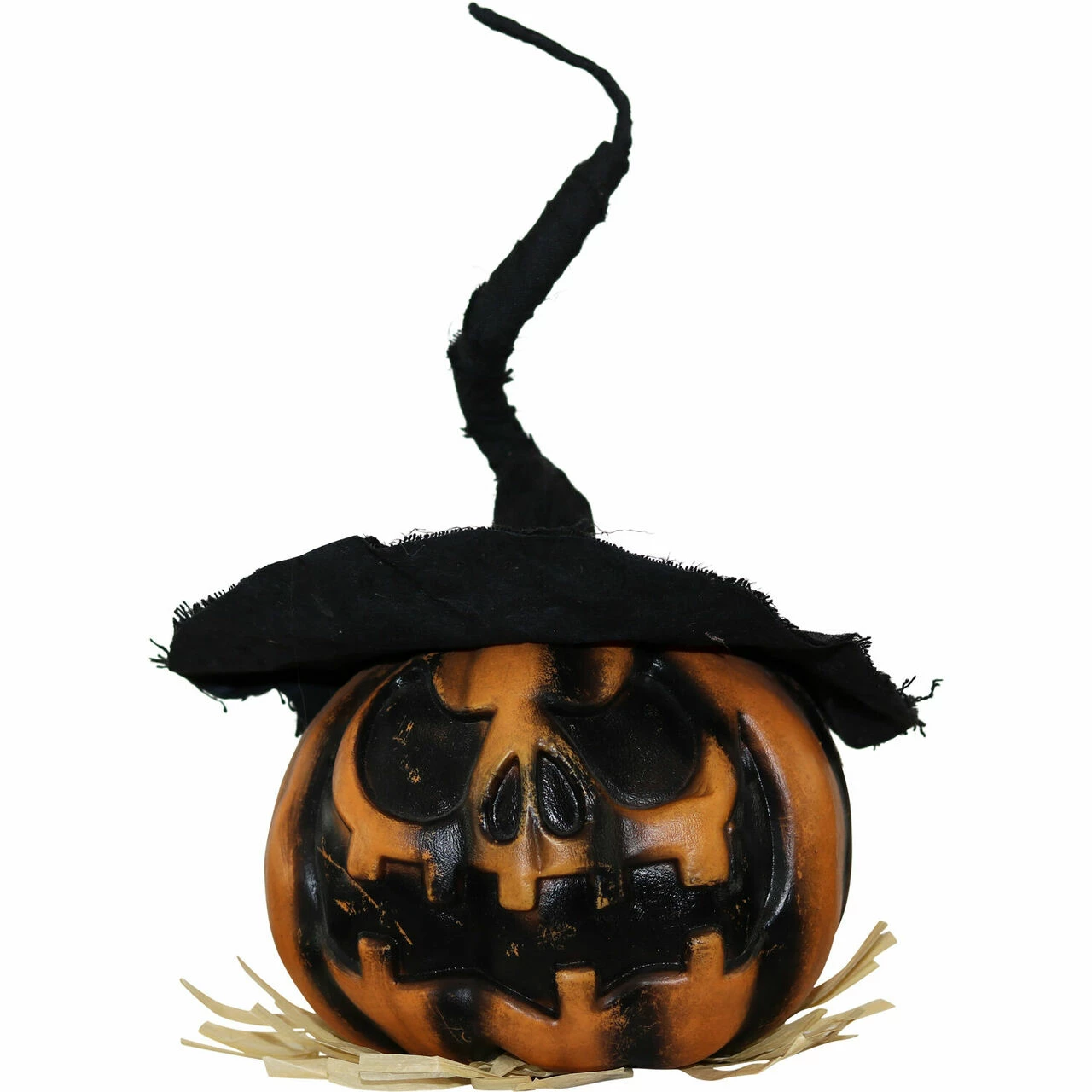 Fraser Hill Farm Haunted Hill Farm 1.8-ft. Shaking Pumpkin W/ Witch Hat, Battery