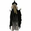 Fraser Hill Farm Haunted Hill Farm 3.75-ft. Witch Animatronic, Poseable, Battery-Operated