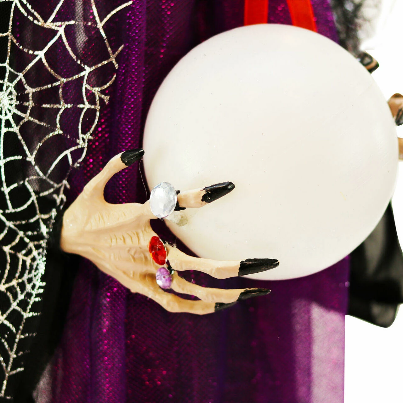 Fraser Hill Farm Haunted Hill Farm 4.3-ft. Witch Animatronic, Poseable, Battery-Operated - Image 7