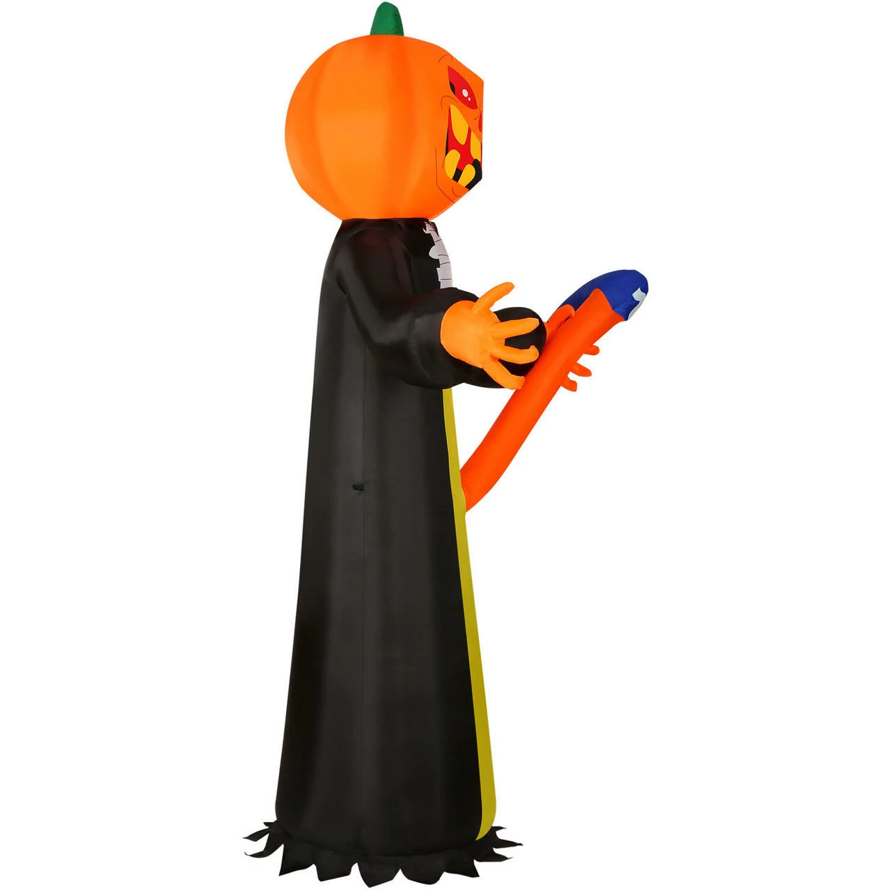 Fraser Hill Farm Haunted Hill Farm 10-Ft. Pre-Lit Inflatable Jack-O-Lantern Reaper - Image 8
