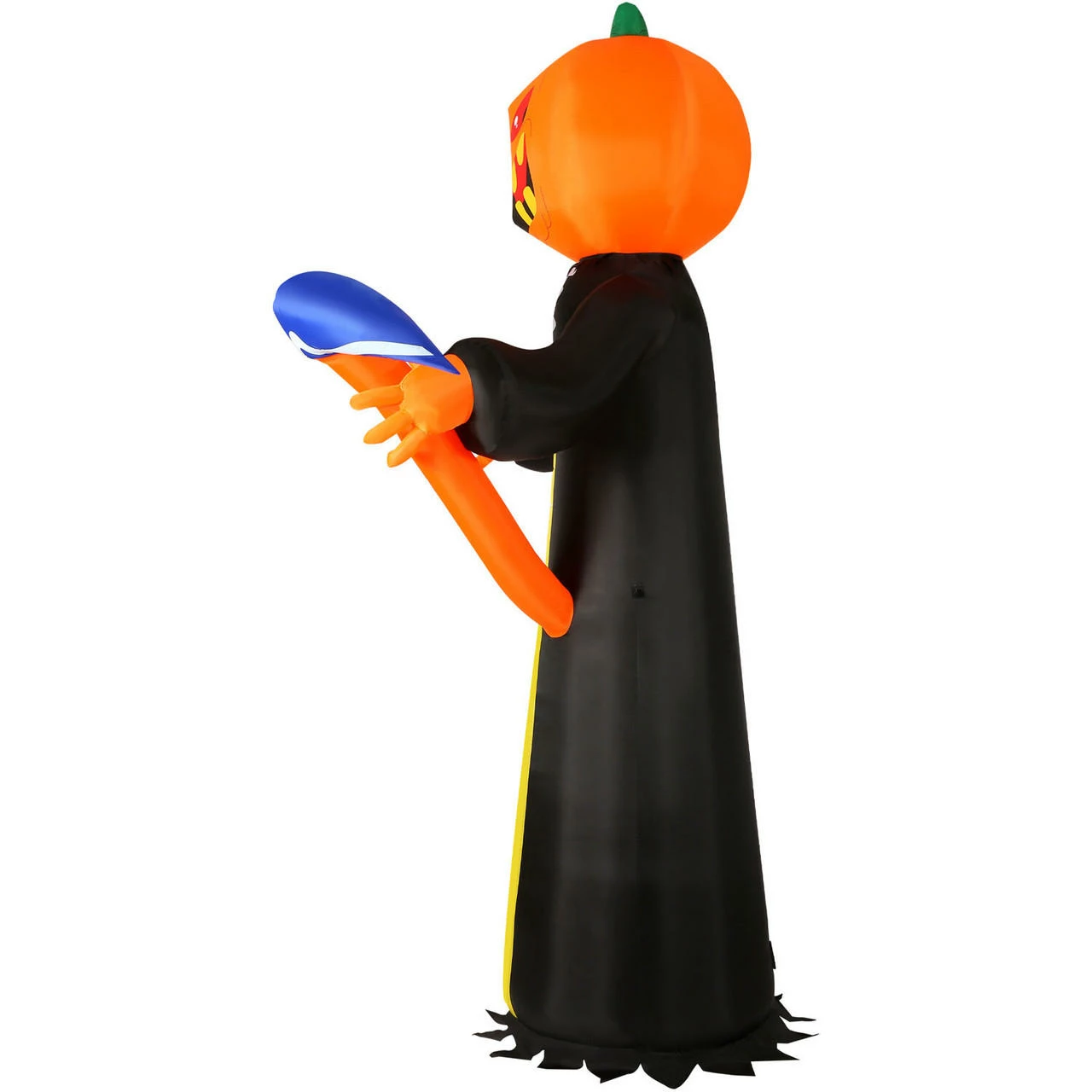 Fraser Hill Farm Haunted Hill Farm 10-Ft. Pre-Lit Inflatable Jack-O-Lantern Reaper - Image 10