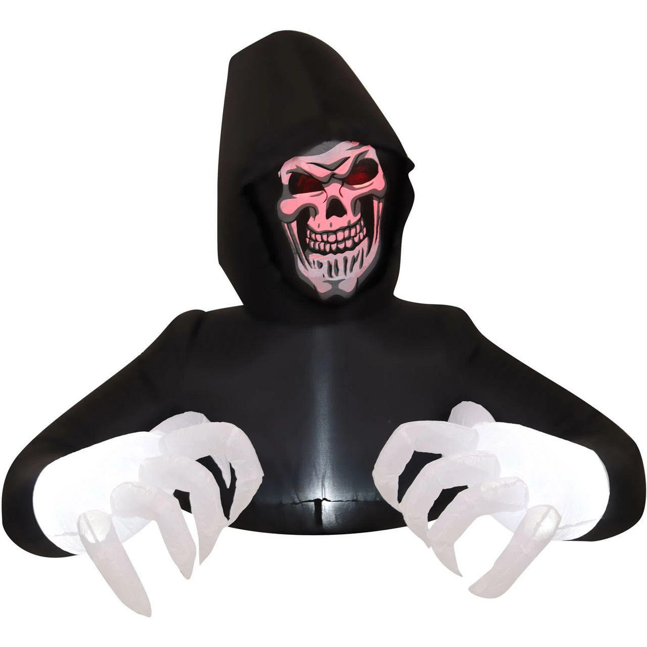Fraser Hill Farm Haunted Hill Farm 4.9-Ft. Inflatable Pre-Lit Grim Reaper - Image 10
