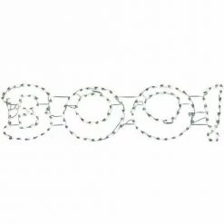 Fraser Hill Farm BOO Giant Outdoor LED Lights 63 X 16 Inches