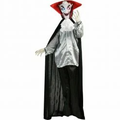 Fraser Hill Farm Life-Size Poseable Animatronic Vampire With Flashing Eyes
